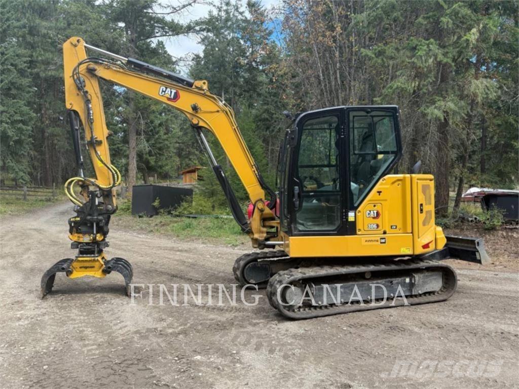 CAT 306-07 Vikšriniai ekskavatoriai