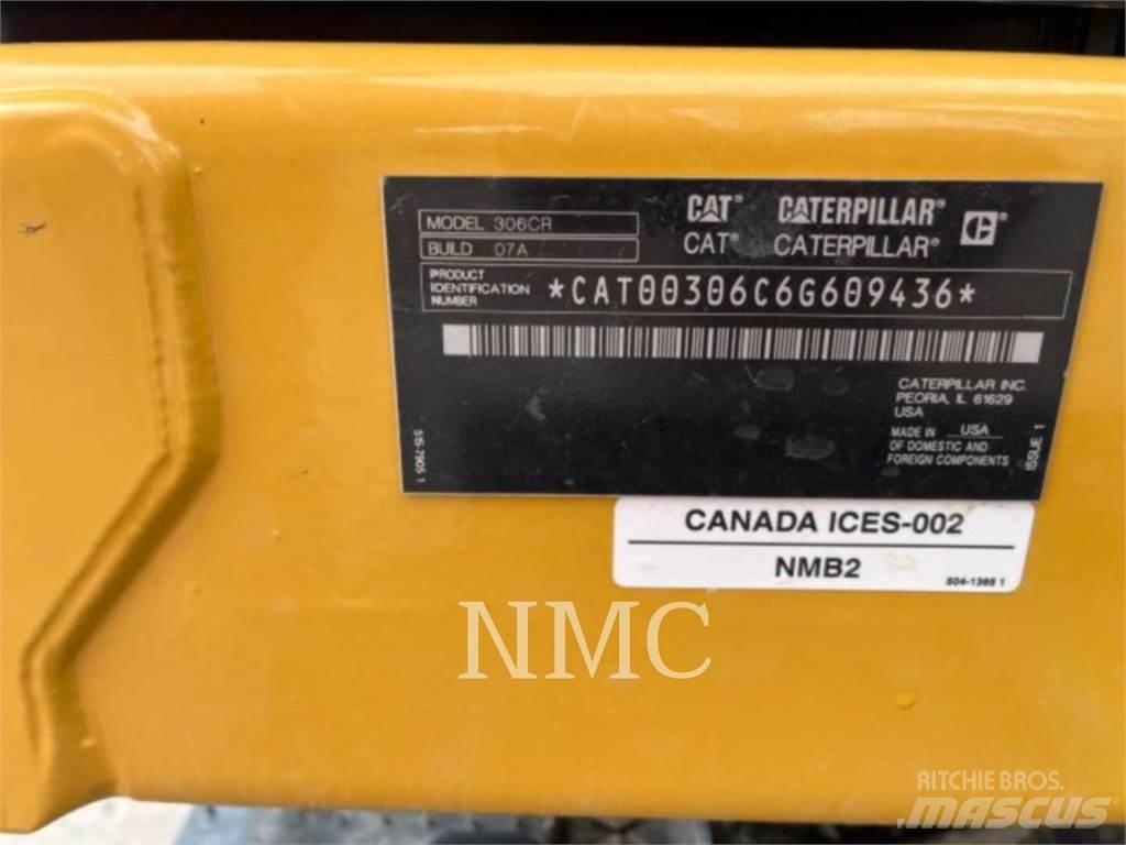 CAT 306-07CR Vikšriniai ekskavatoriai