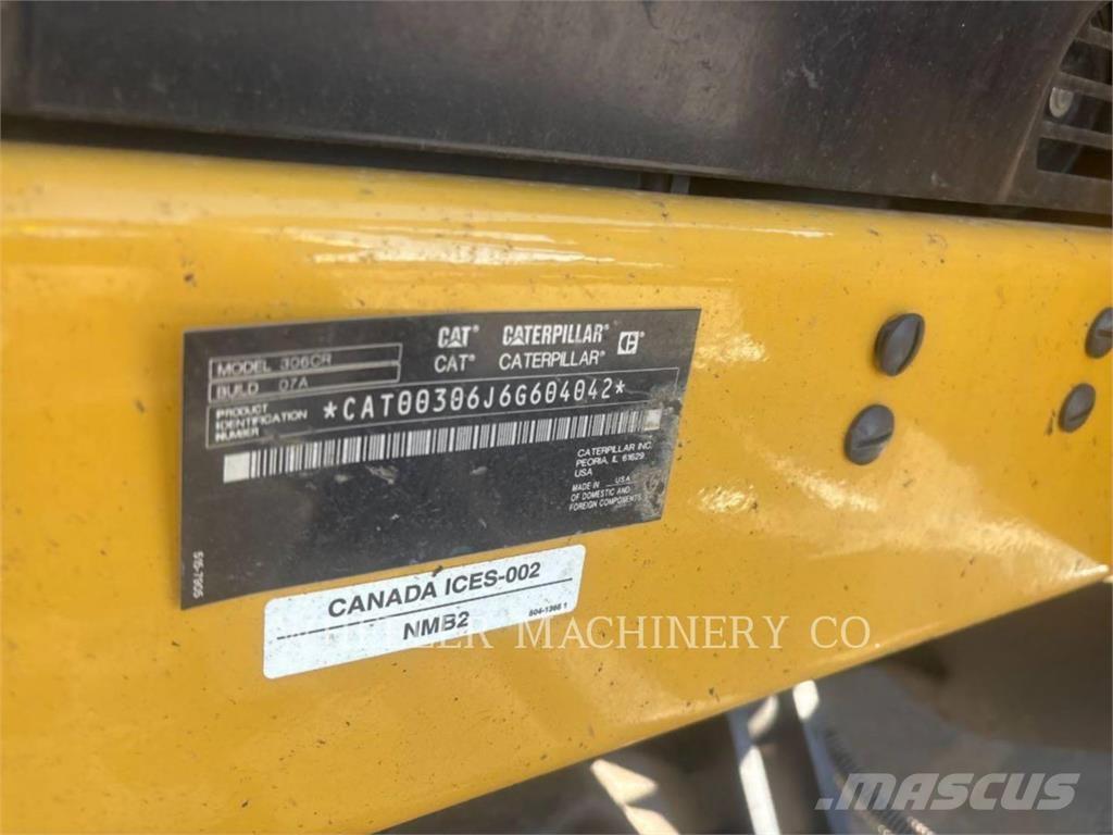 CAT 306 C3 TH Vikšriniai ekskavatoriai