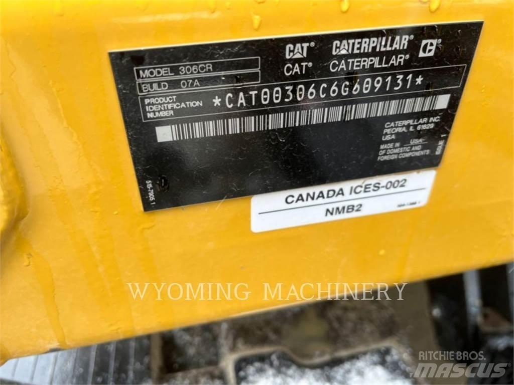 CAT 306 CR Vikšriniai ekskavatoriai