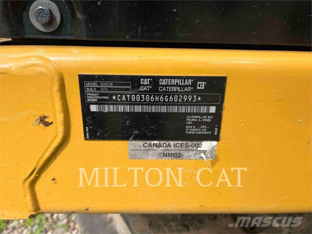 CAT 30607CR Vikšriniai ekskavatoriai