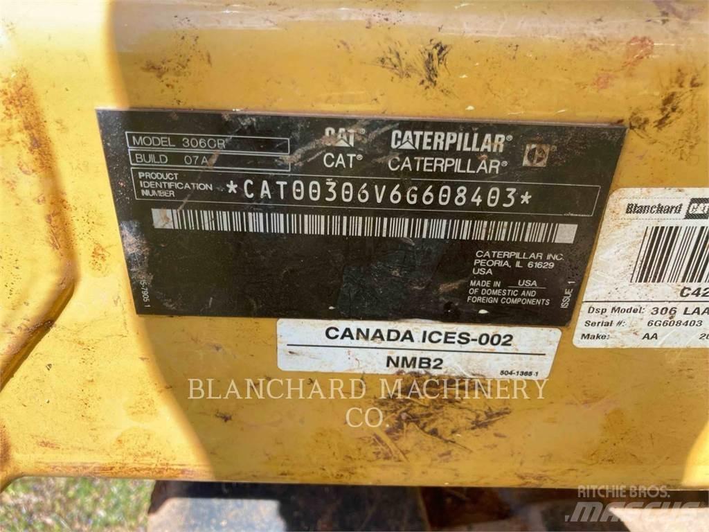 CAT 306CR Vikšriniai ekskavatoriai