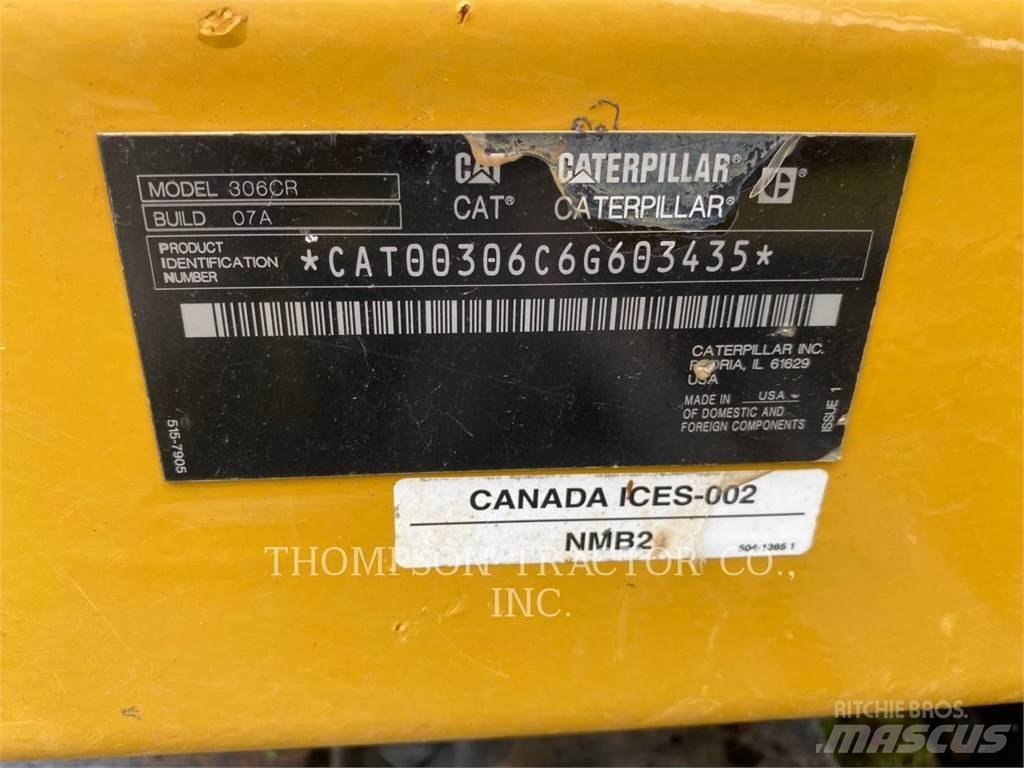 CAT 306CR Vikšriniai ekskavatoriai