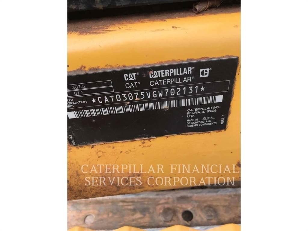 CAT 307.5-07 Vikšriniai ekskavatoriai