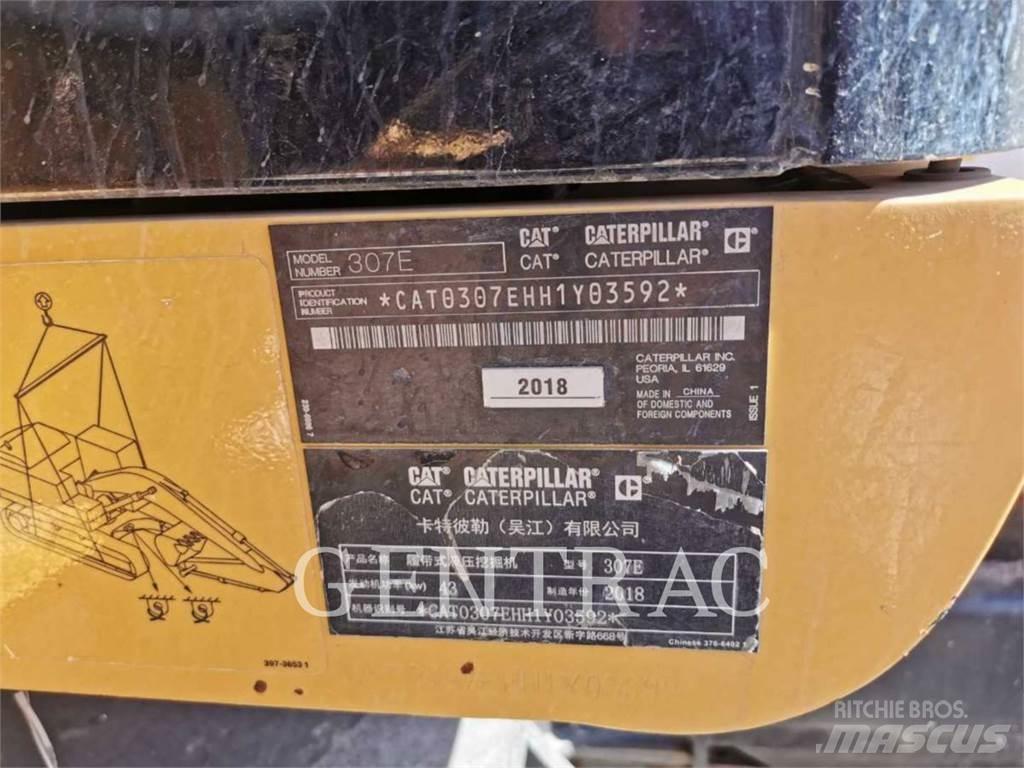 CAT 307E Vikšriniai ekskavatoriai