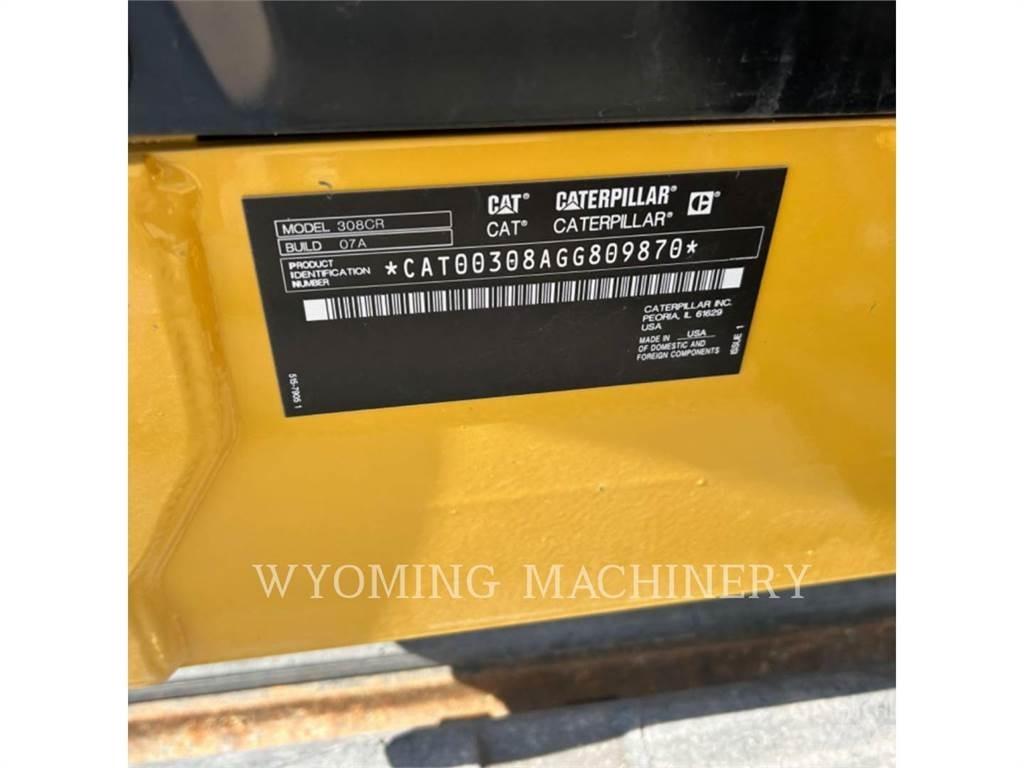 CAT 308 Vikšriniai ekskavatoriai