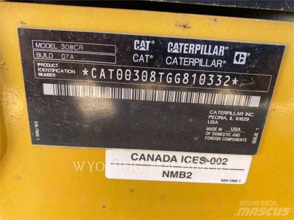 CAT 308 Vikšriniai ekskavatoriai