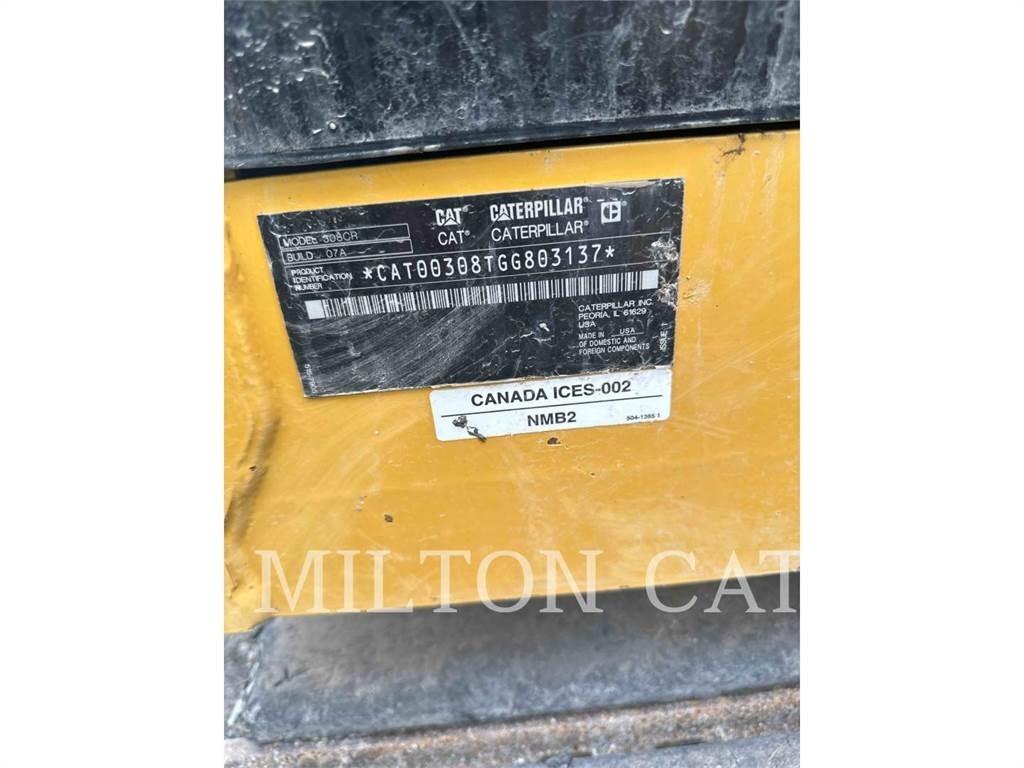 CAT 308 Vikšriniai ekskavatoriai