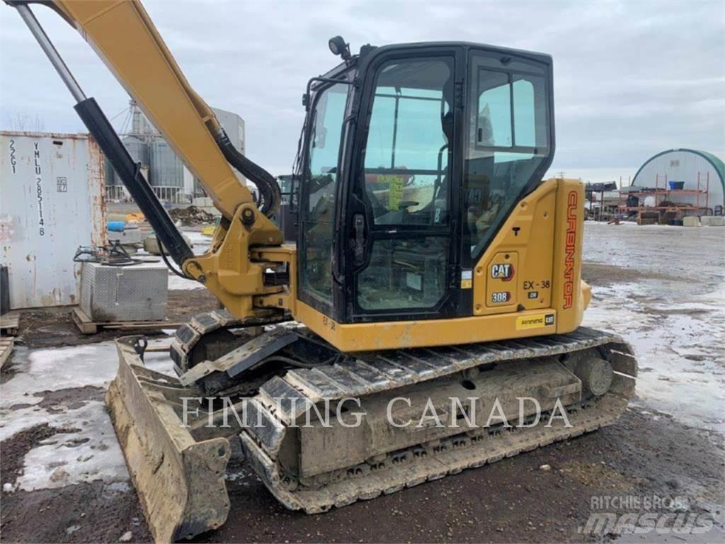 CAT 308-07 Vikšriniai ekskavatoriai