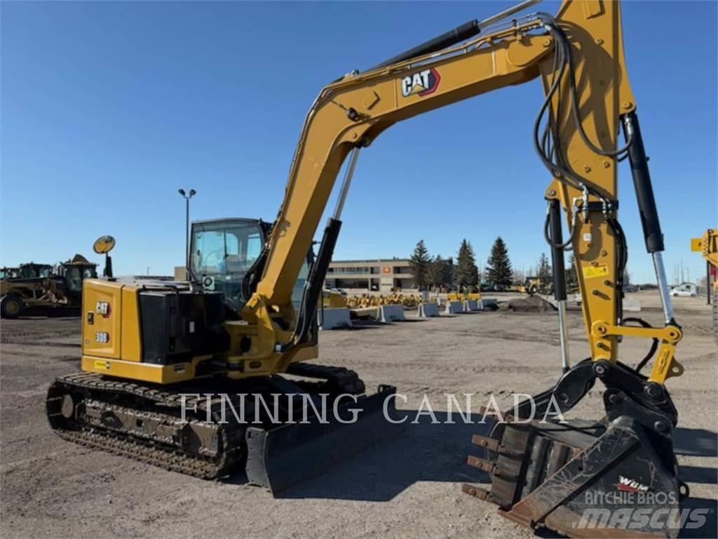CAT 308-07 Vikšriniai ekskavatoriai