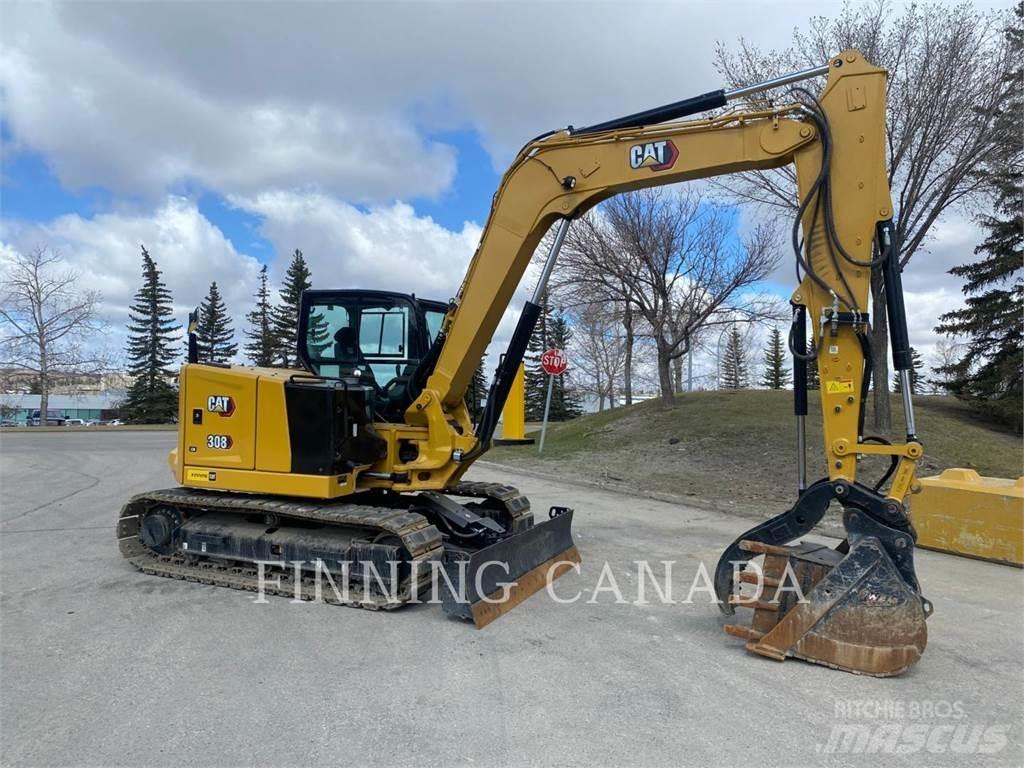 CAT 308-07 Vikšriniai ekskavatoriai