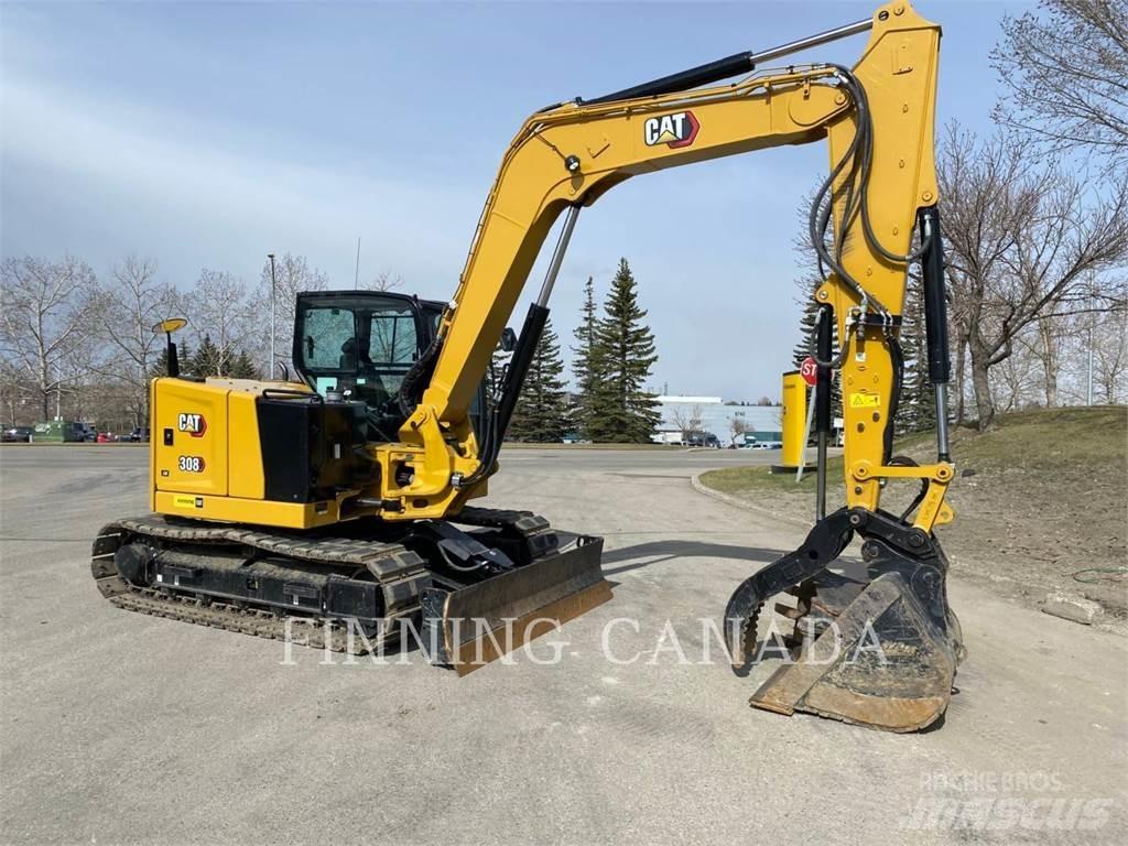 CAT 308-07 Vikšriniai ekskavatoriai