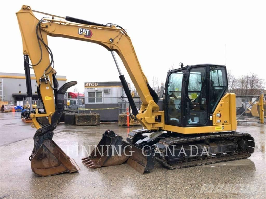 CAT 308-07 Vikšriniai ekskavatoriai