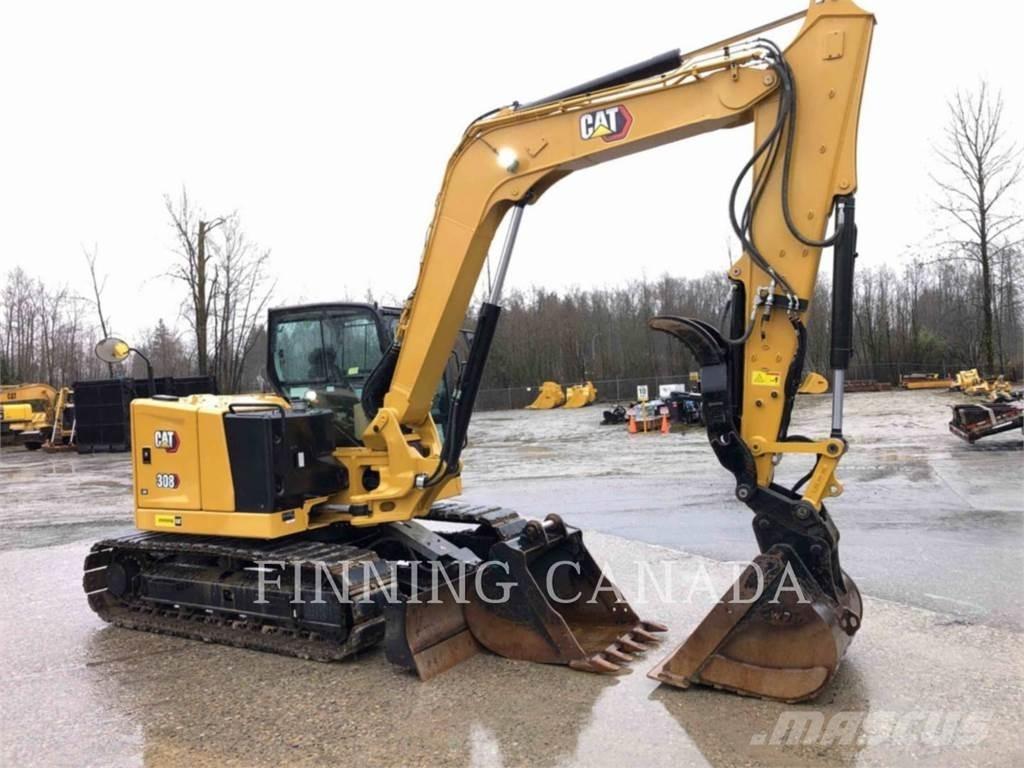 CAT 308-07 Vikšriniai ekskavatoriai