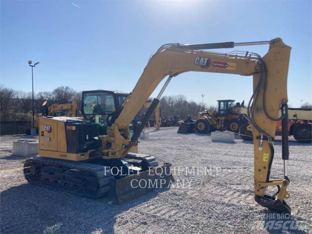 CAT 308-07CRSB Vikšriniai ekskavatoriai