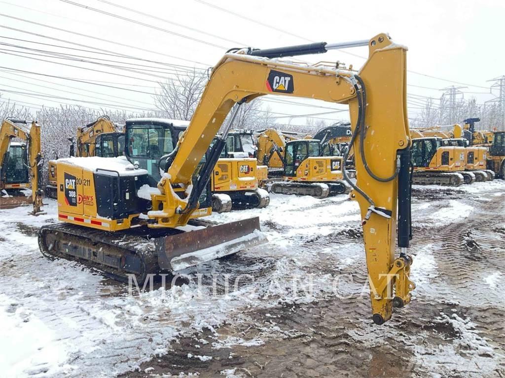 CAT 308 A+ Vikšriniai ekskavatoriai