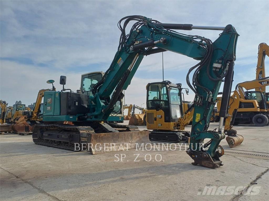 CAT 308CR Vikšriniai ekskavatoriai