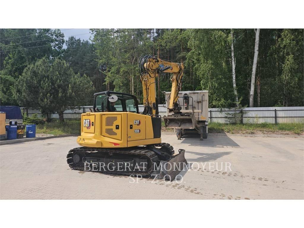 CAT 308CR Vikšriniai ekskavatoriai