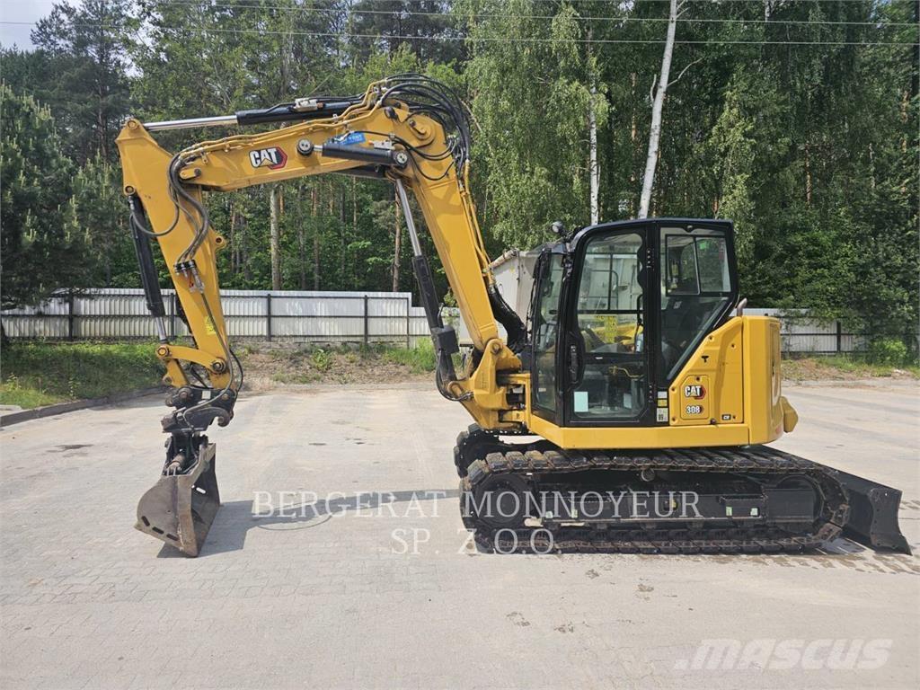 CAT 308CR Vikšriniai ekskavatoriai