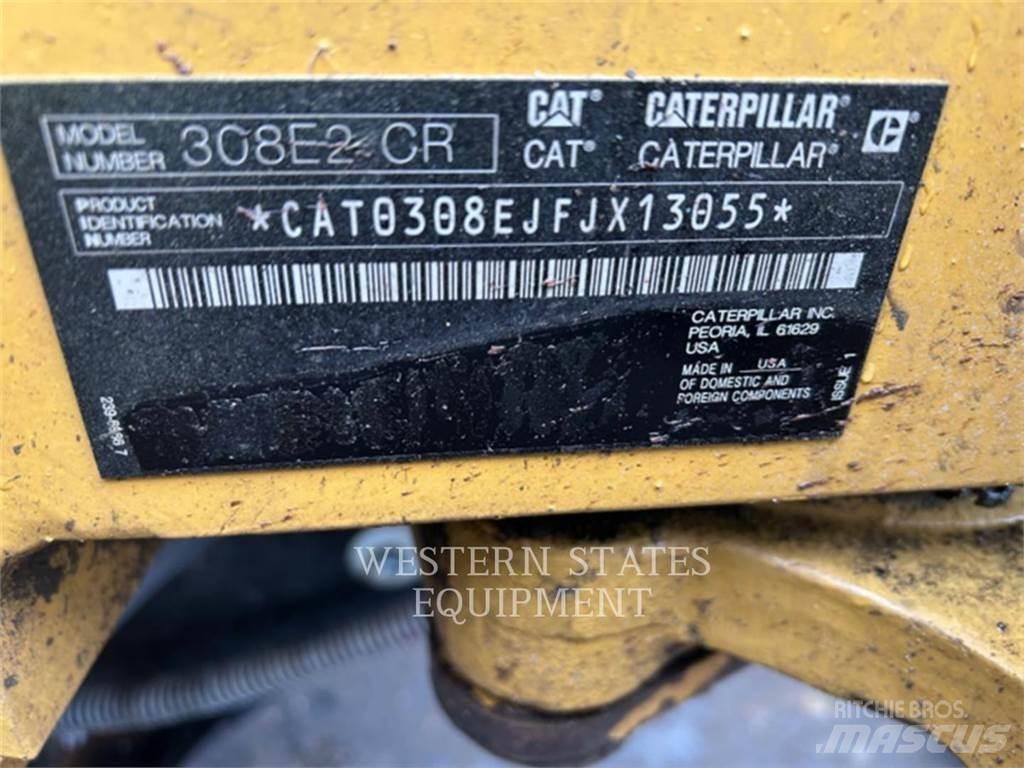 CAT 308E2 Vikšriniai ekskavatoriai