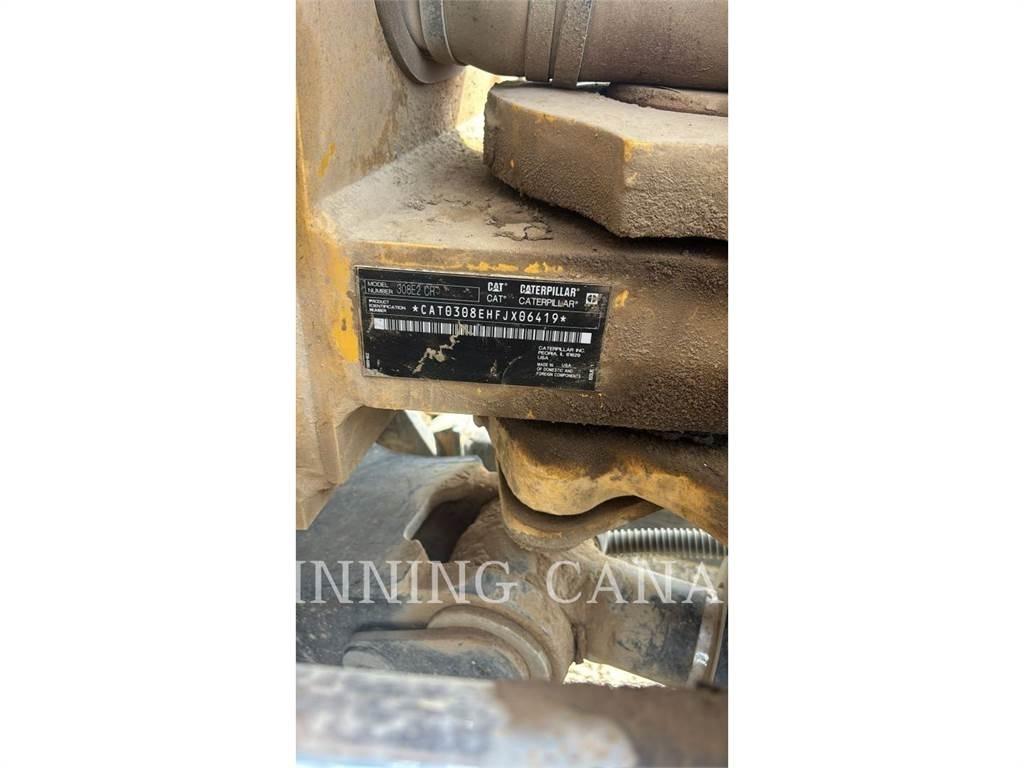 CAT 308E2 Vikšriniai ekskavatoriai