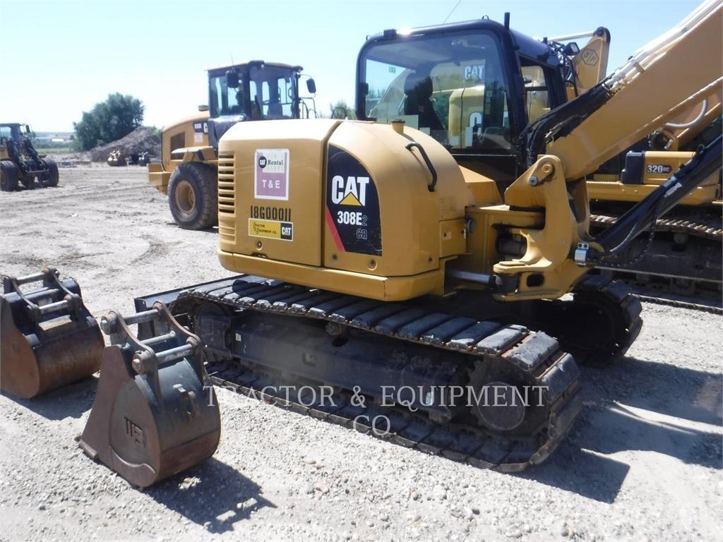 CAT 308E2 CRCB Vikšriniai ekskavatoriai