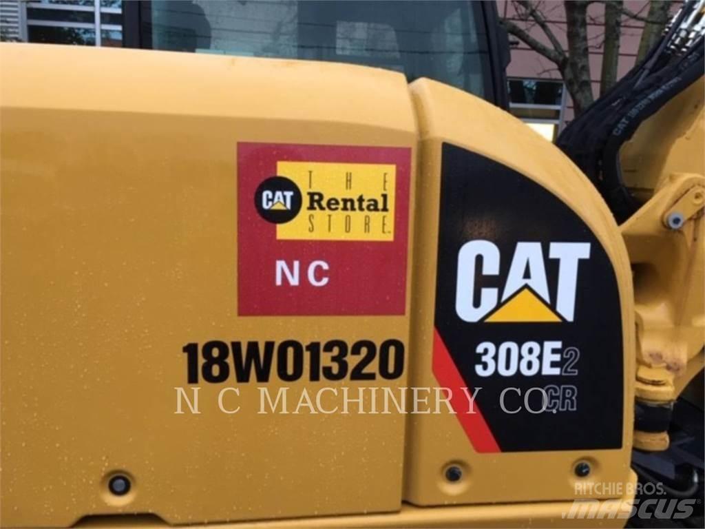 CAT 308E2 CRCB Vikšriniai ekskavatoriai