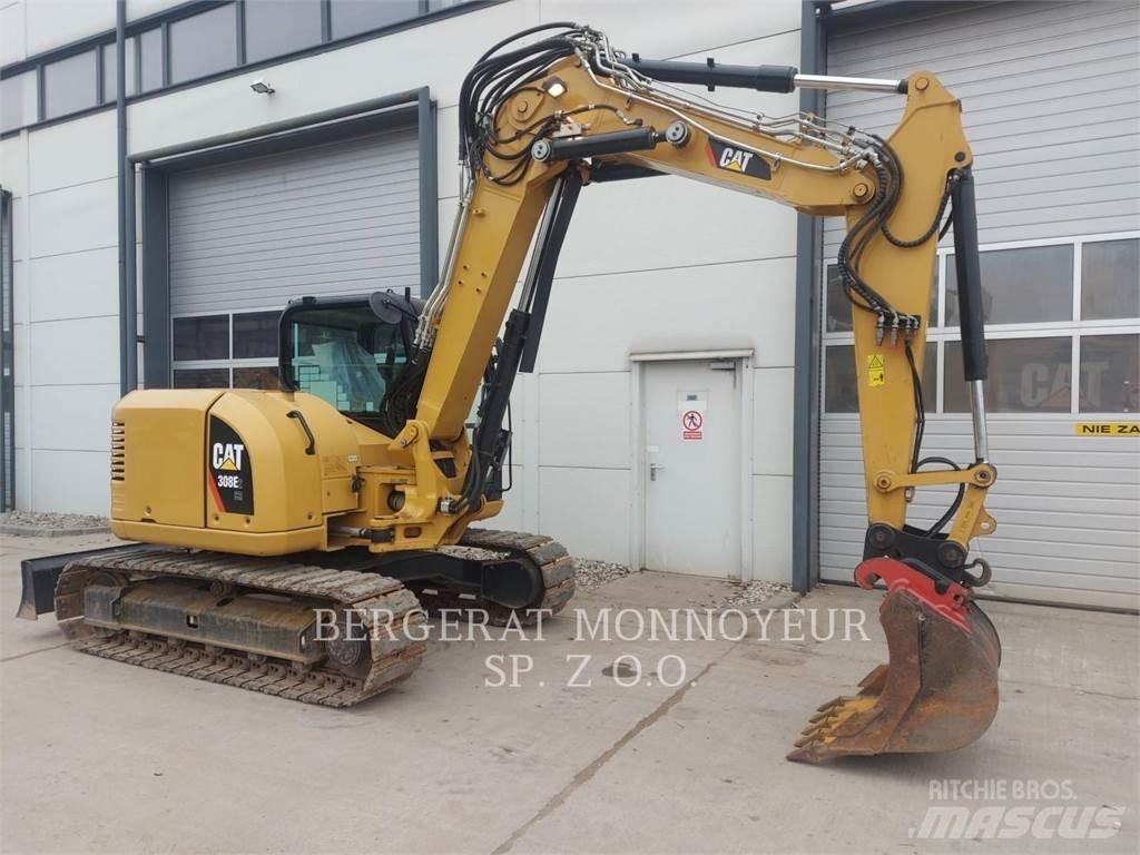 CAT 308E2CR Vikšriniai ekskavatoriai