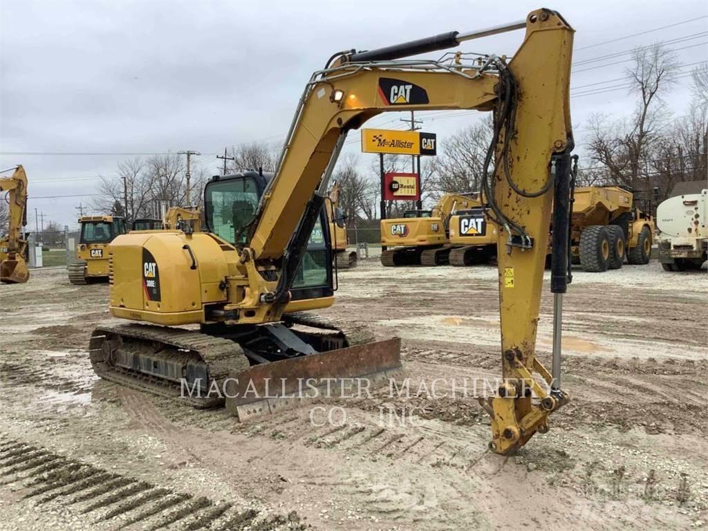 CAT 308E2CRSB Vikšriniai ekskavatoriai