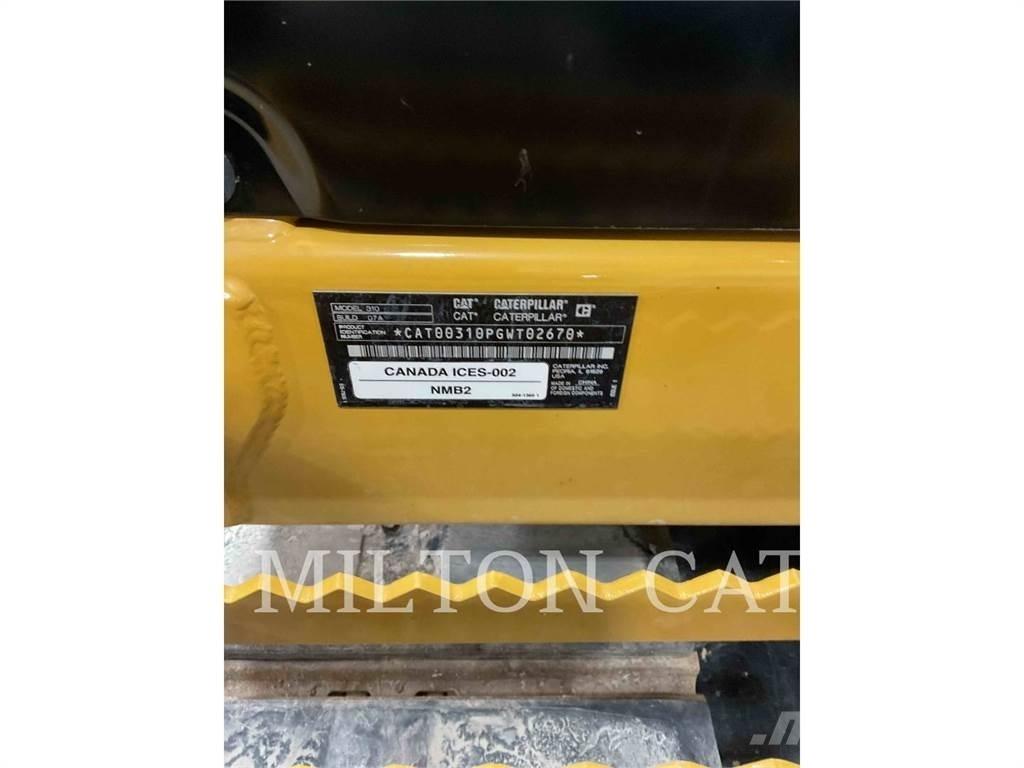 CAT 310 Vikšriniai ekskavatoriai