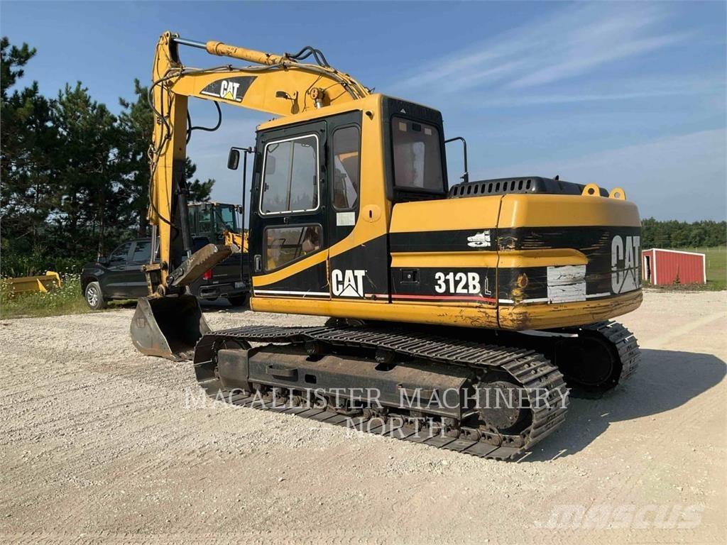 CAT 312BL T Vikšriniai ekskavatoriai