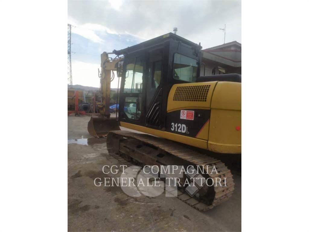 CAT 312D Vikšriniai ekskavatoriai