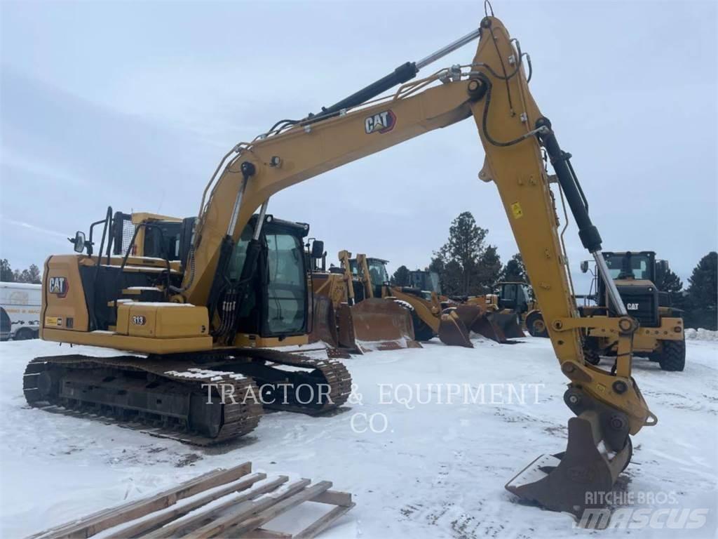 CAT 313 Vikšriniai ekskavatoriai