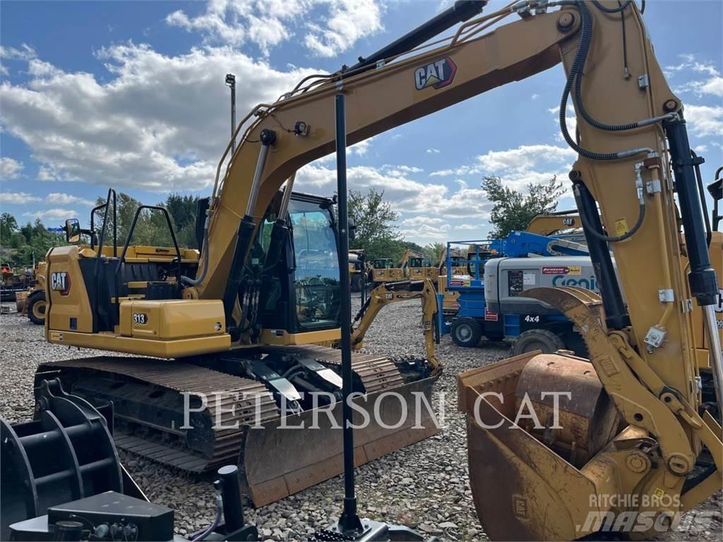 CAT 313 Vikšriniai ekskavatoriai