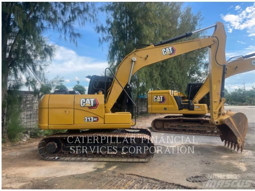 CAT 313-05GC Vikšriniai ekskavatoriai