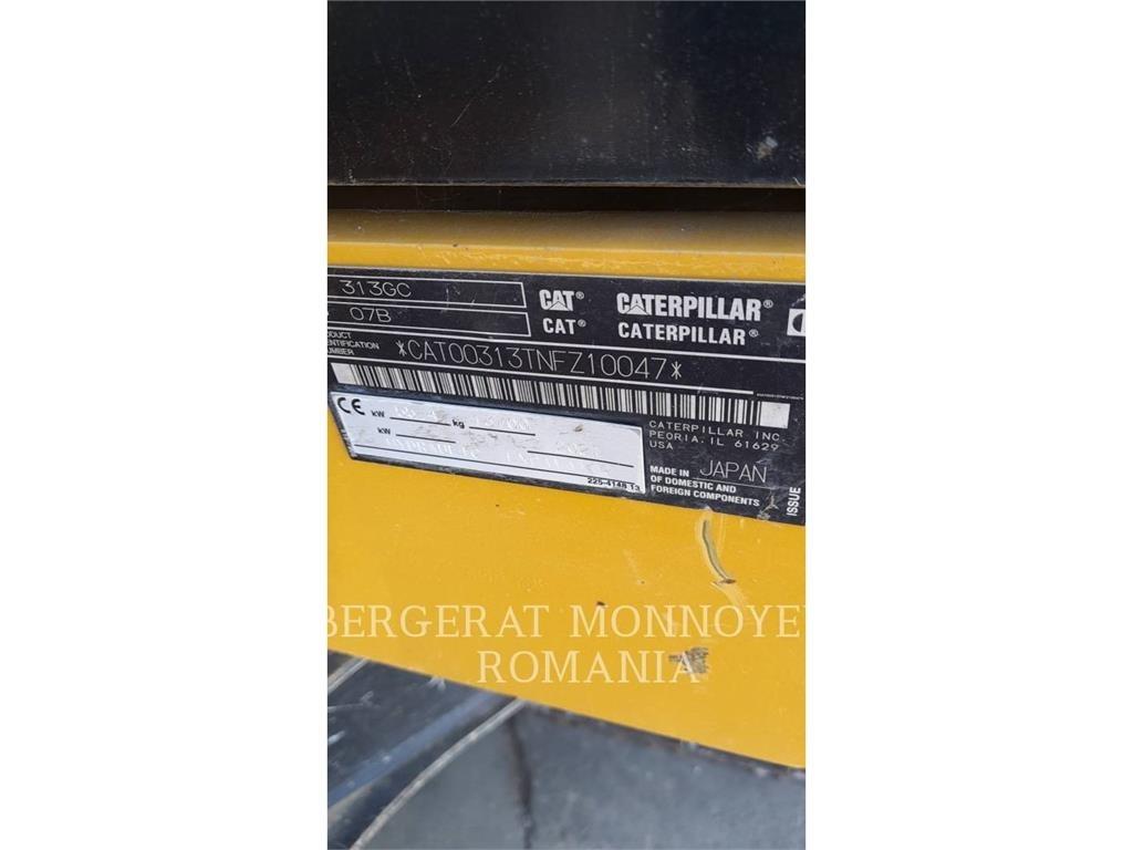CAT 313-07GC Vikšriniai ekskavatoriai
