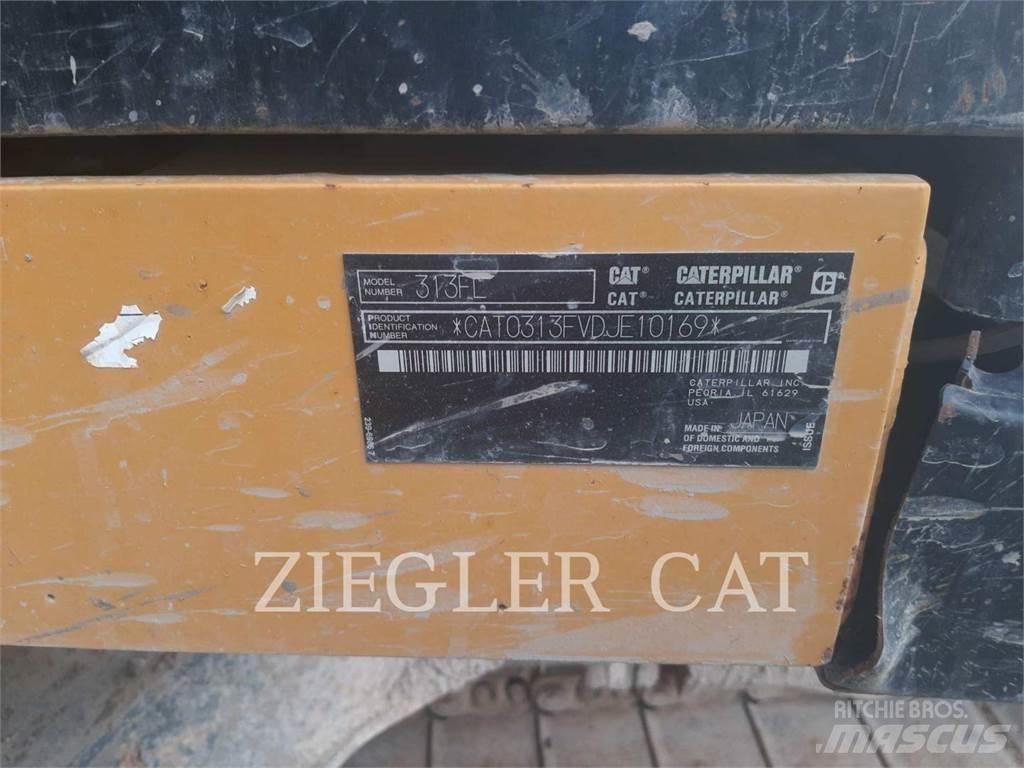 CAT 313F Vikšriniai ekskavatoriai