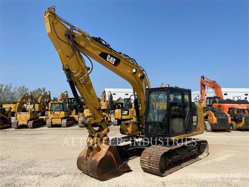 CAT 313FL Vikšriniai ekskavatoriai