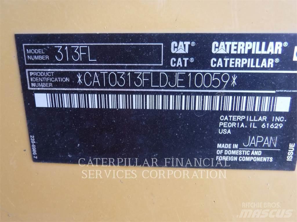 CAT 313FL Vikšriniai ekskavatoriai