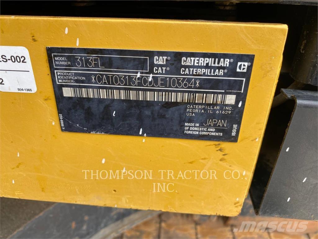 CAT 313FL Vikšriniai ekskavatoriai