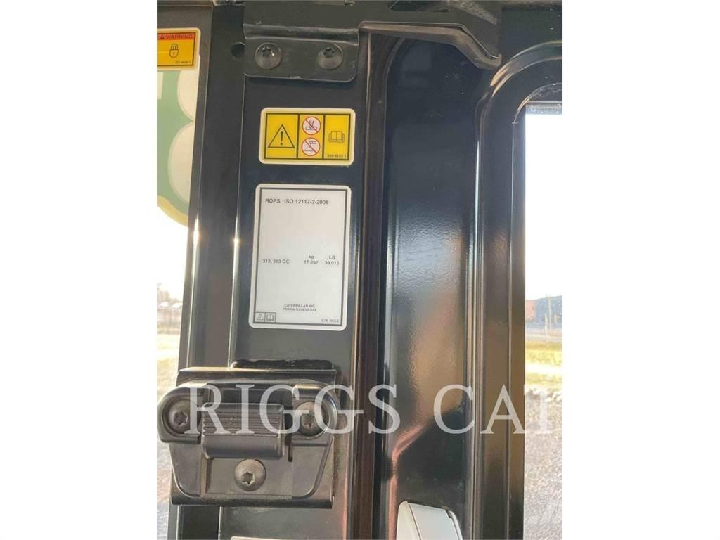 CAT 313GC 9 Vikšriniai ekskavatoriai