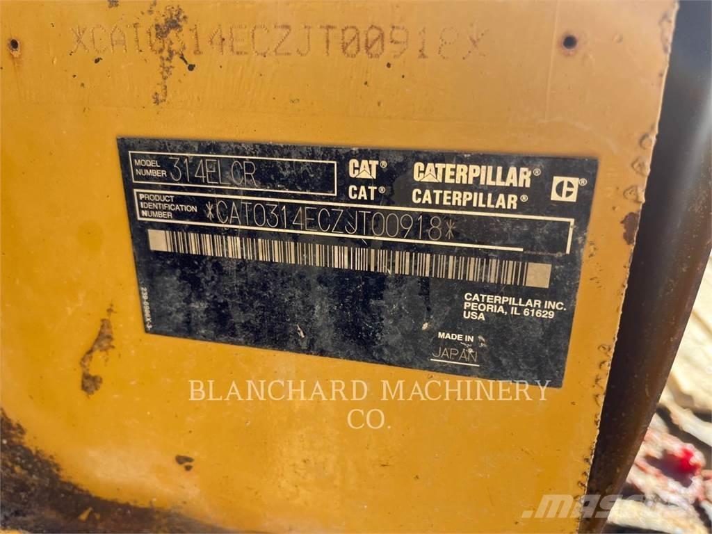 CAT 314C L Vikšriniai ekskavatoriai