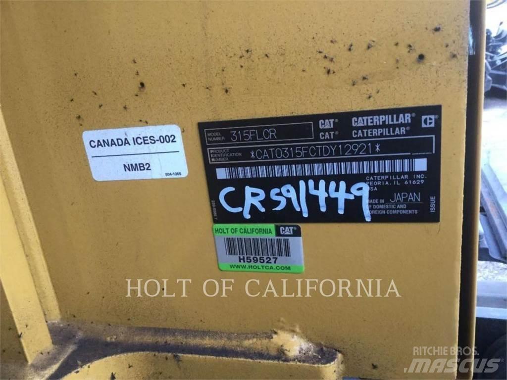CAT 315 Vikšriniai ekskavatoriai