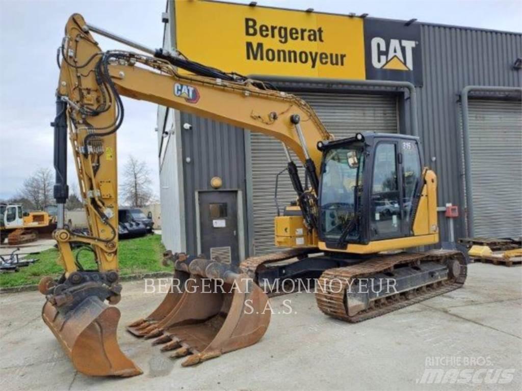 CAT 315 Vikšriniai ekskavatoriai