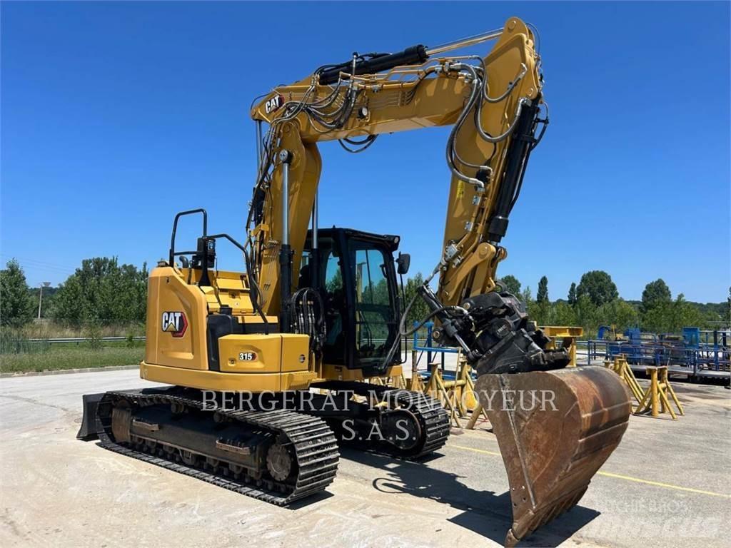 CAT 315 Vikšriniai ekskavatoriai