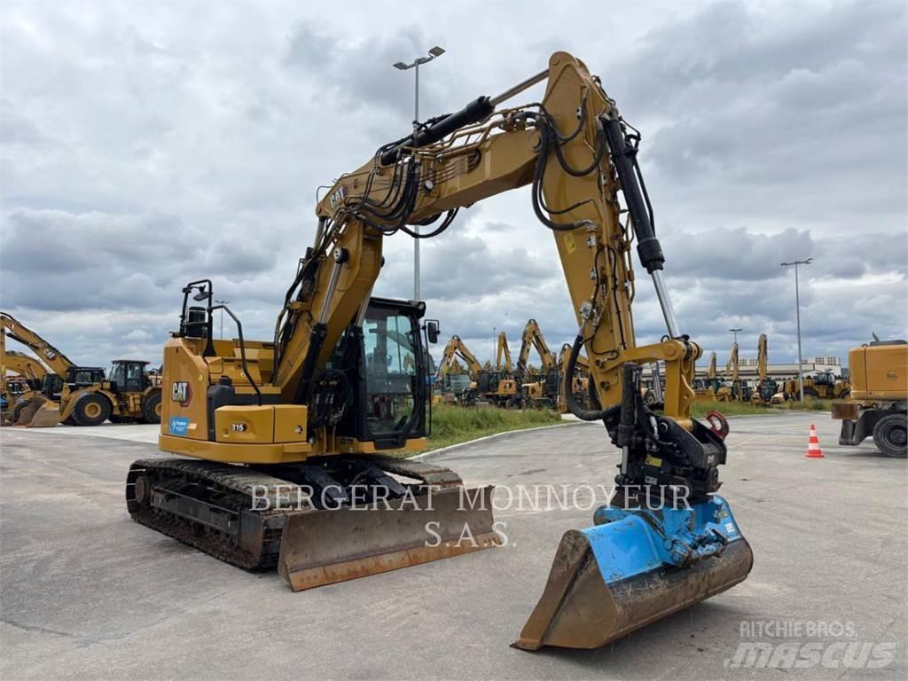 CAT 315 Vikšriniai ekskavatoriai