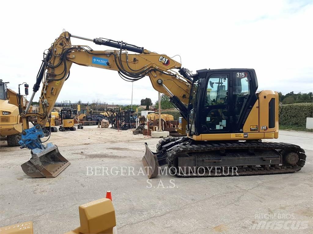 CAT 315 Vikšriniai ekskavatoriai
