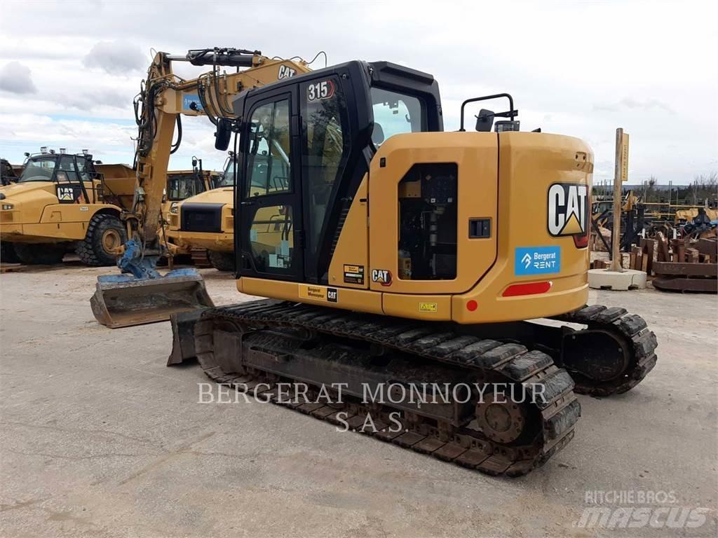 CAT 315 Vikšriniai ekskavatoriai