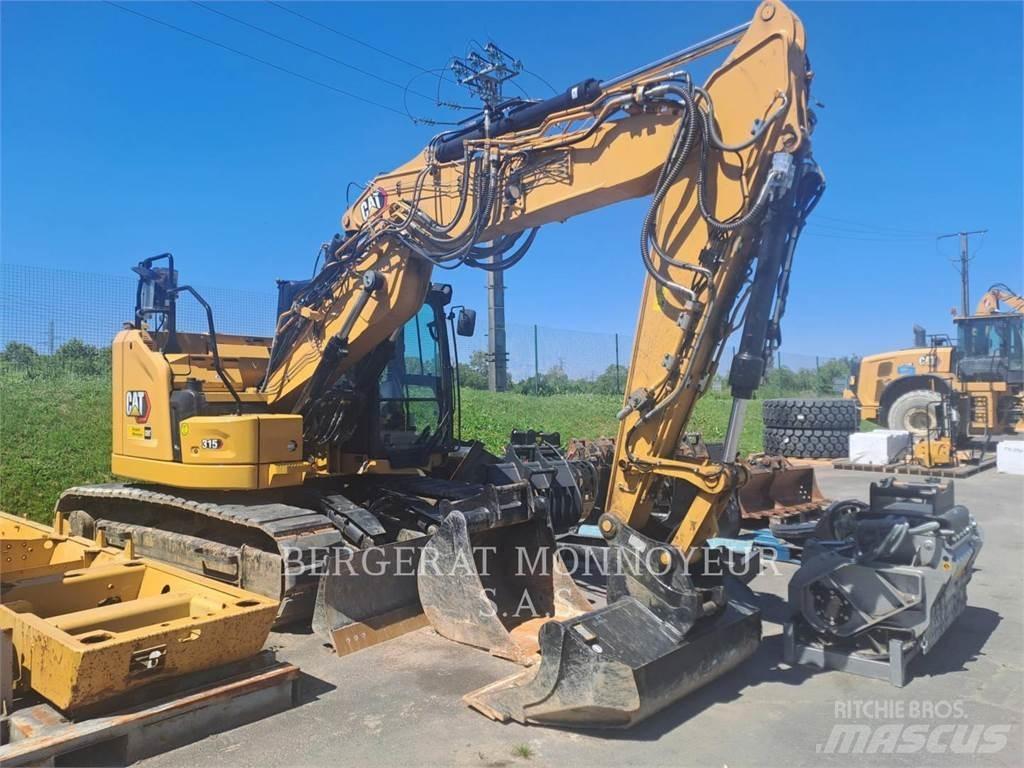 CAT 315 Vikšriniai ekskavatoriai