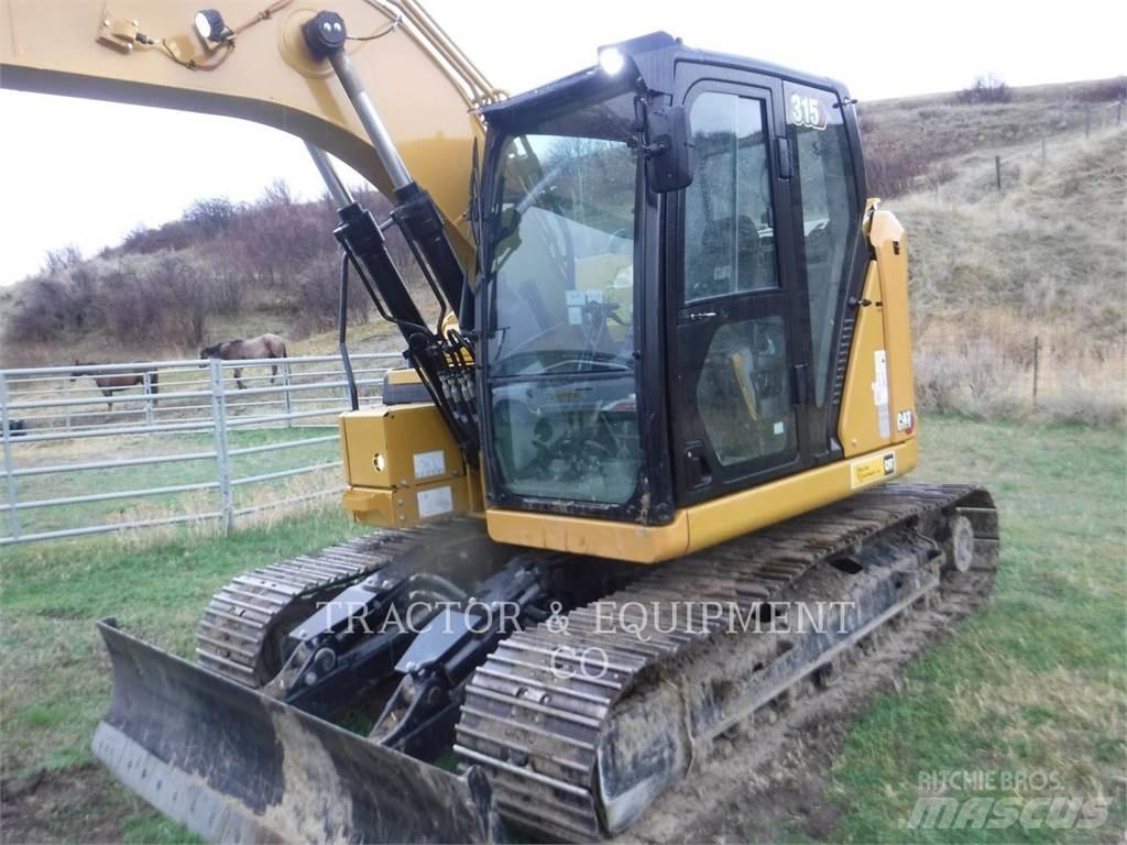 CAT 315 Vikšriniai ekskavatoriai
